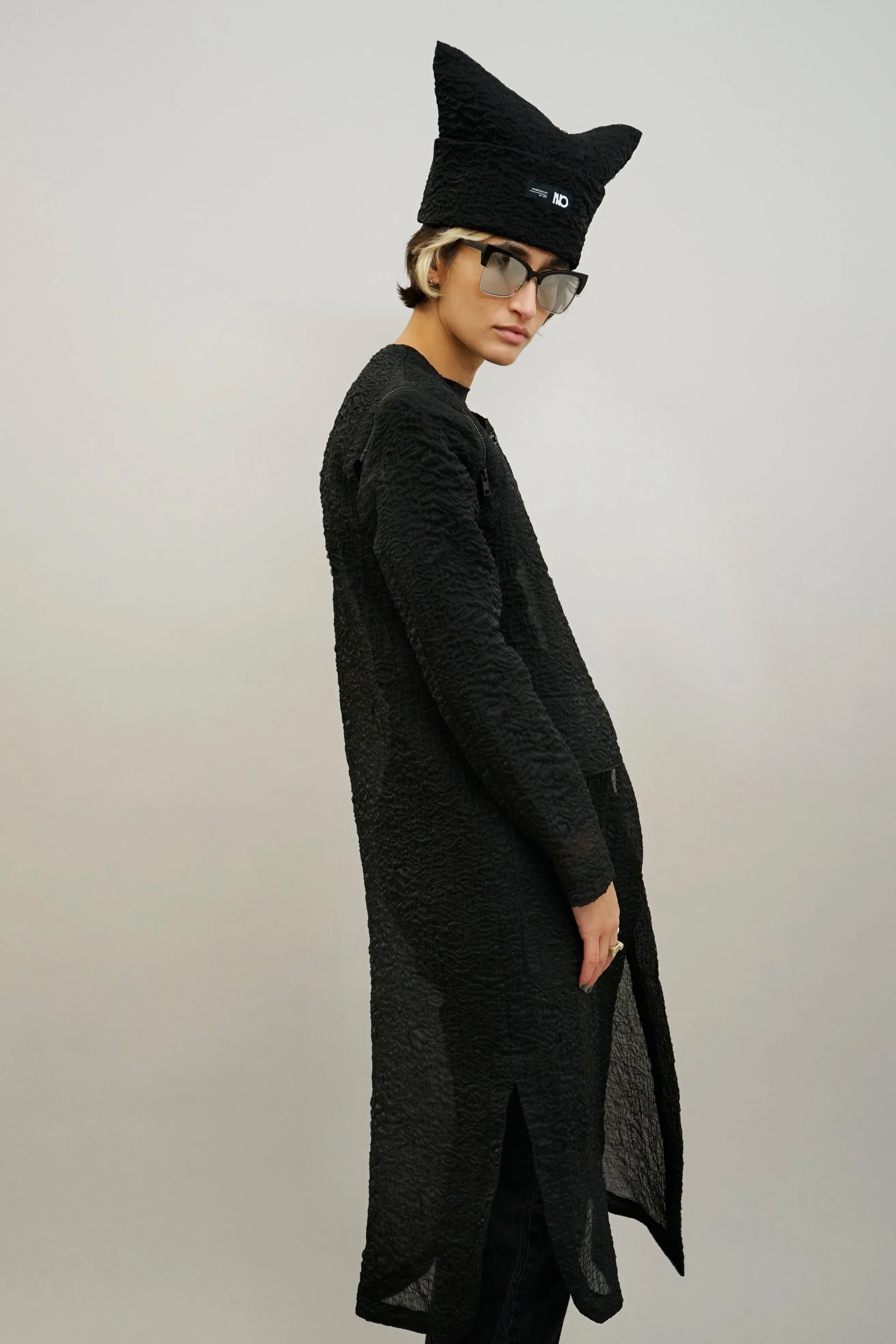 Bae Square Stylish Black Beanie