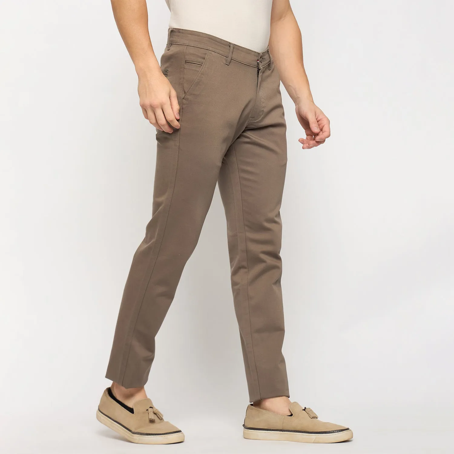 Duke Stardust Men Flatfront Narrowfit Chinos Trousers (SDT4585)