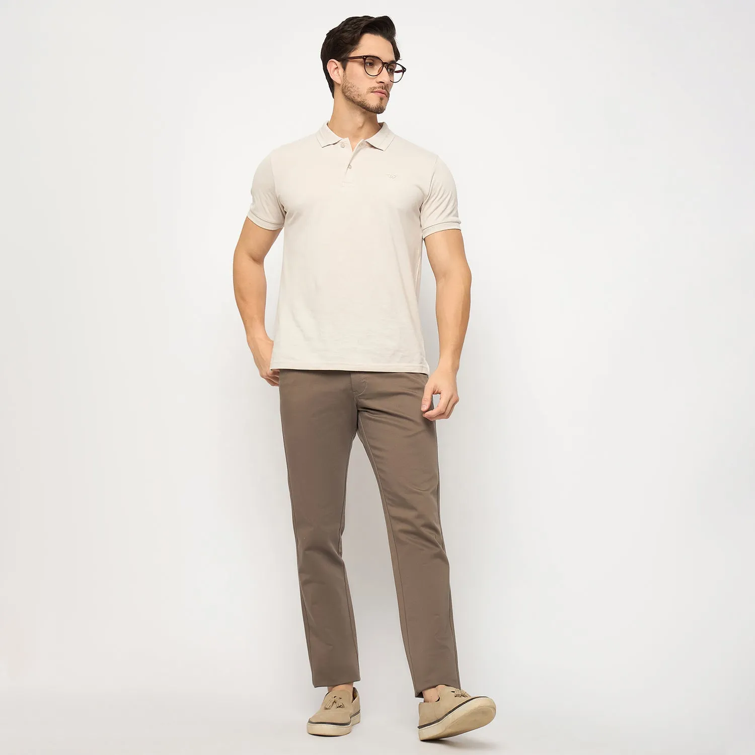 Duke Stardust Men Flatfront Narrowfit Chinos Trousers (SDT4585)