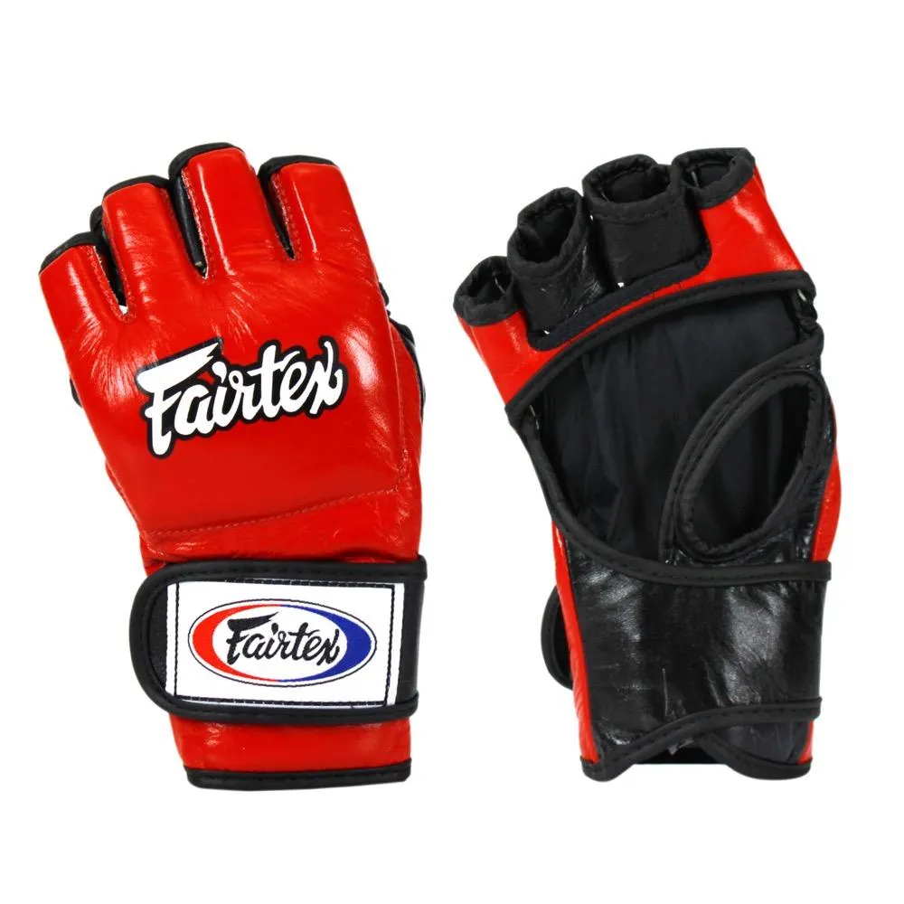 Fairtex Ultimate MMA Fight Gloves - Red