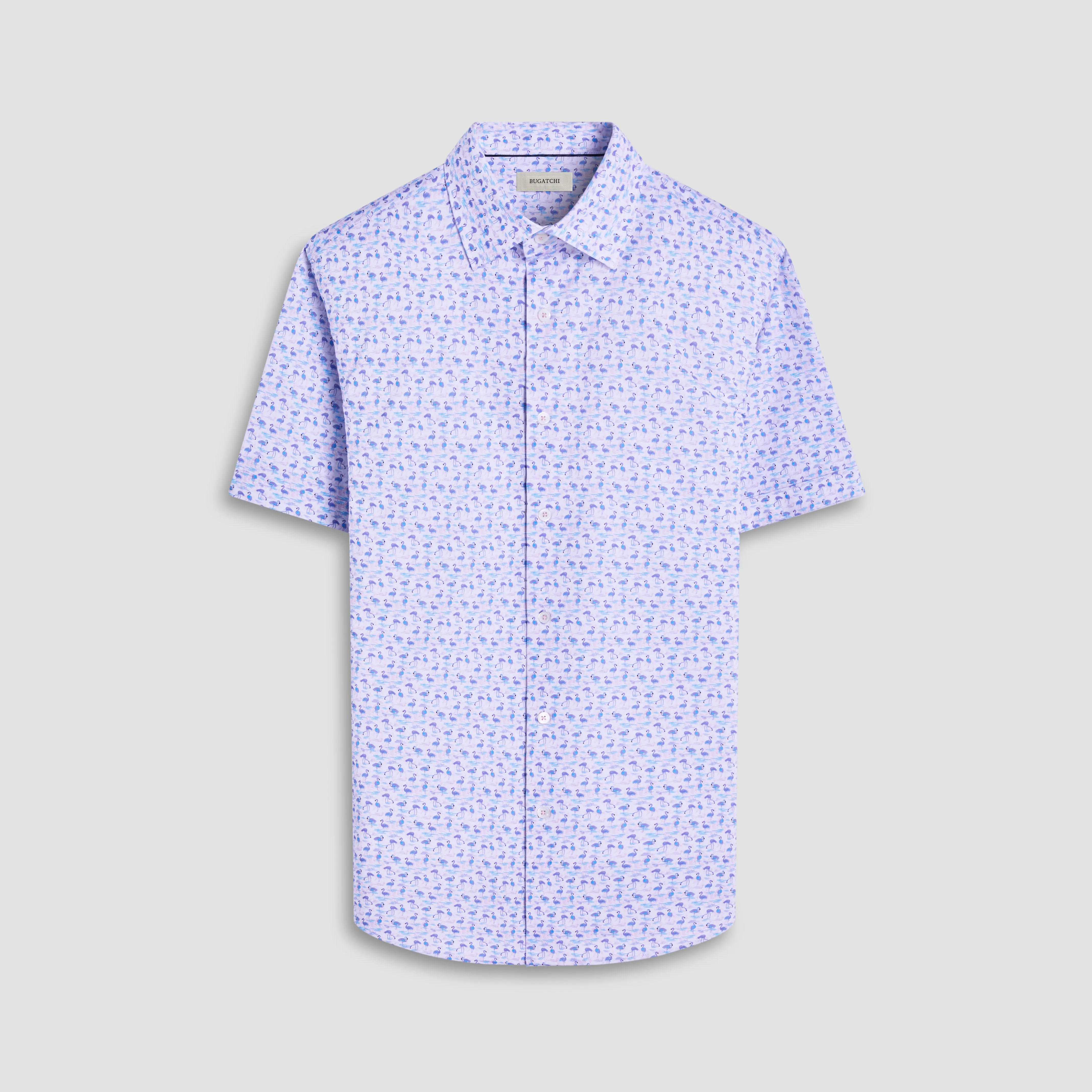 Miles Flamingo OoohCotton Short-Sleeve Shirt