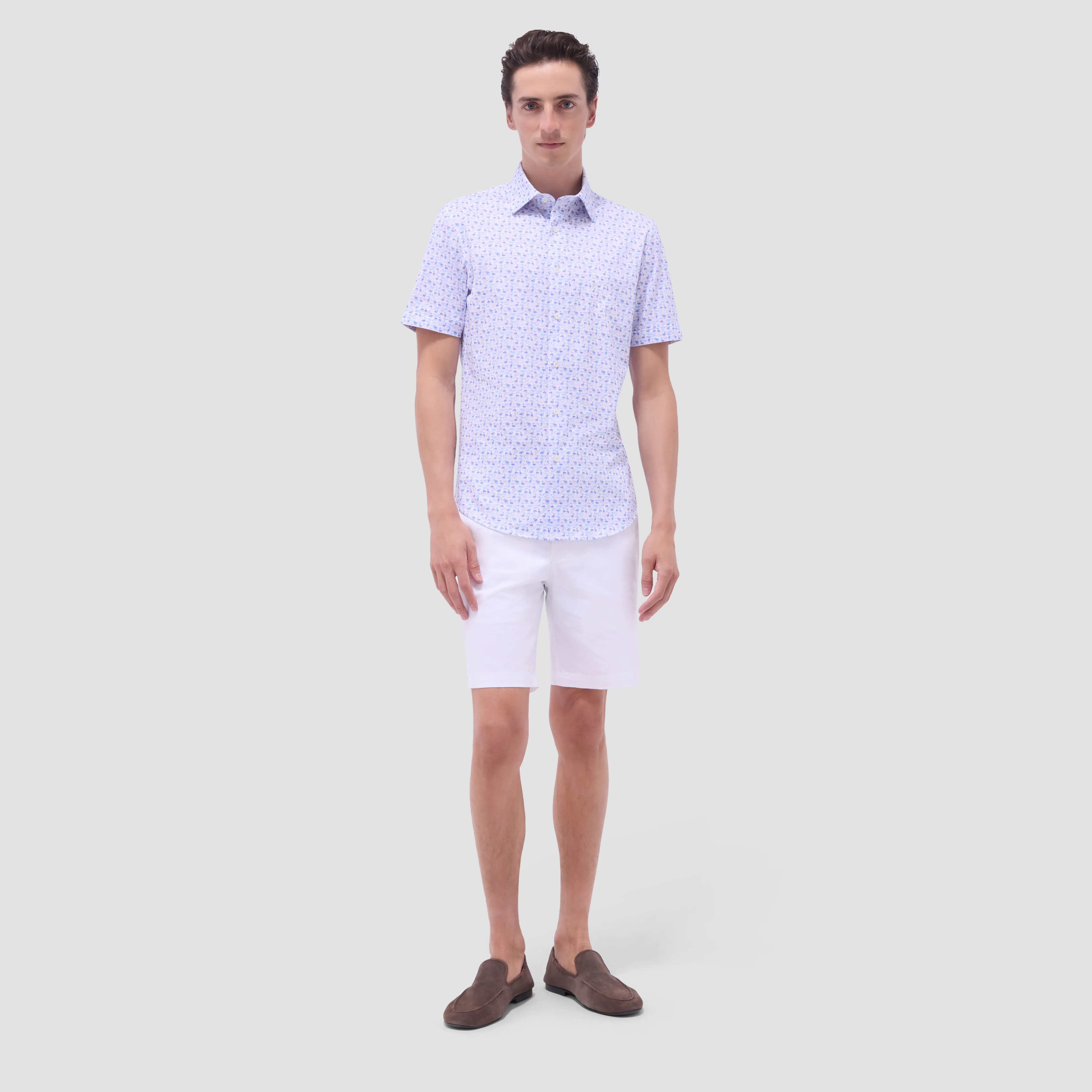 Miles Flamingo OoohCotton Short-Sleeve Shirt