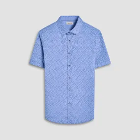 Myron Double-Sided Geometric & Solid OoohCotton Short-Sleeve Shirt