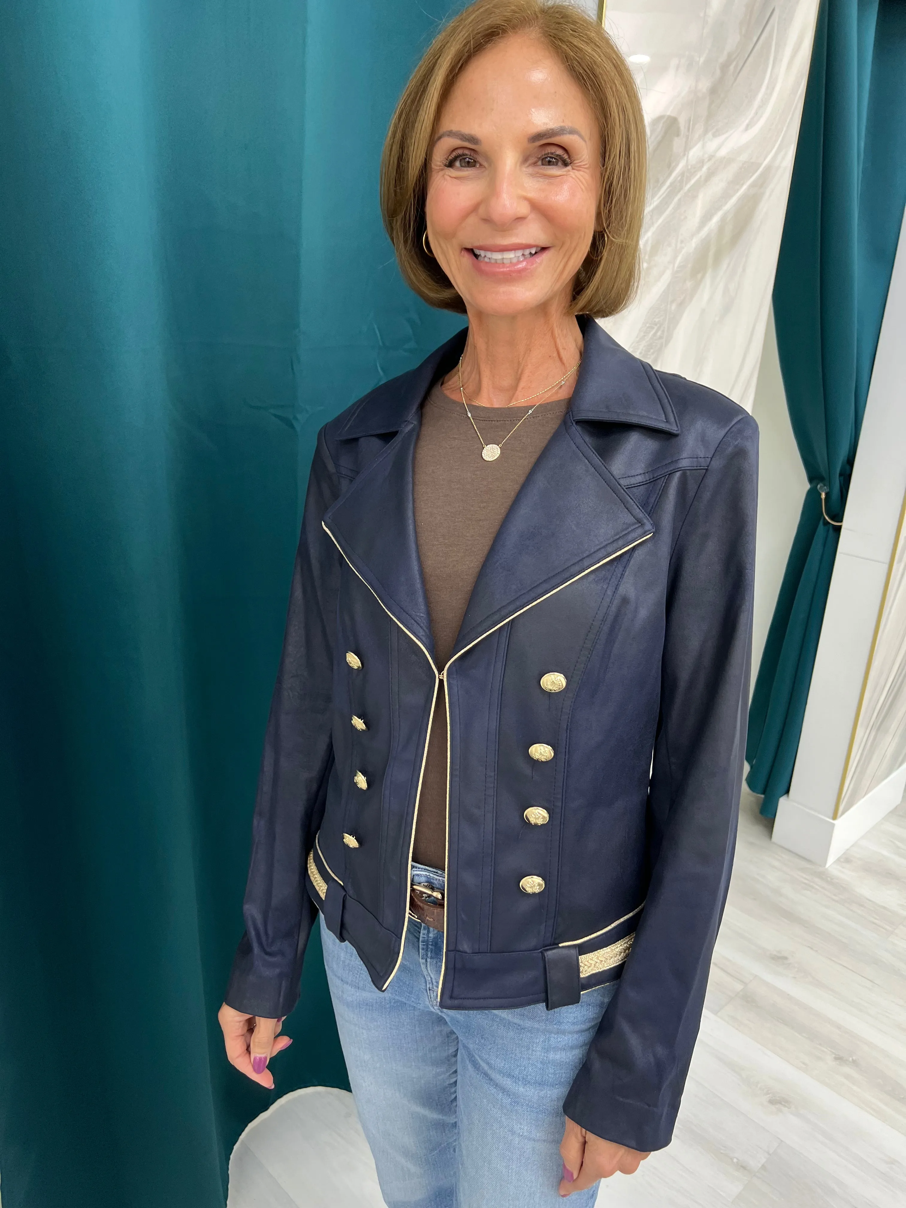 Navy Military Jacket