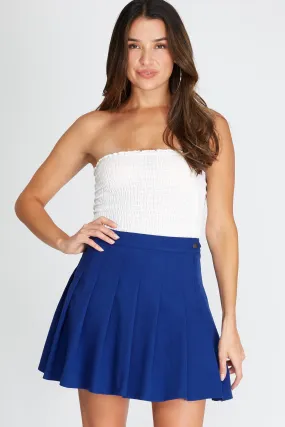 Royal Pleated Skirt