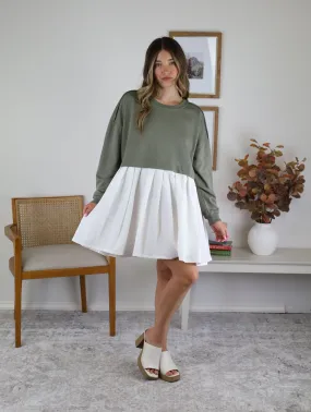 Taylor Pleated Skirt Dress - Sale
