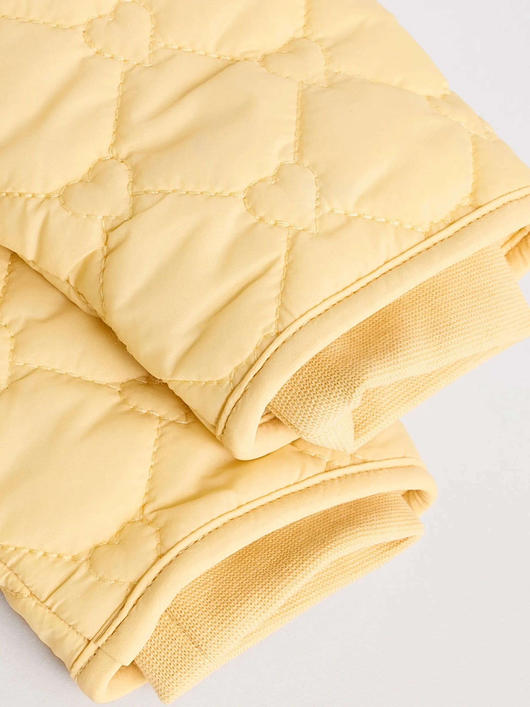 Yellow Quilted Baby Coat (0mths-2yrs)